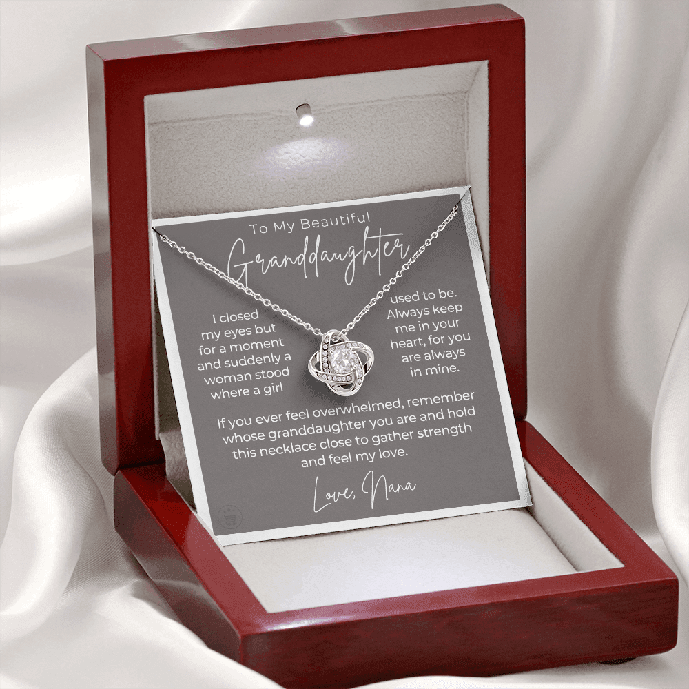 Granddaughter Gift | In My Heart Necklace 0545T6