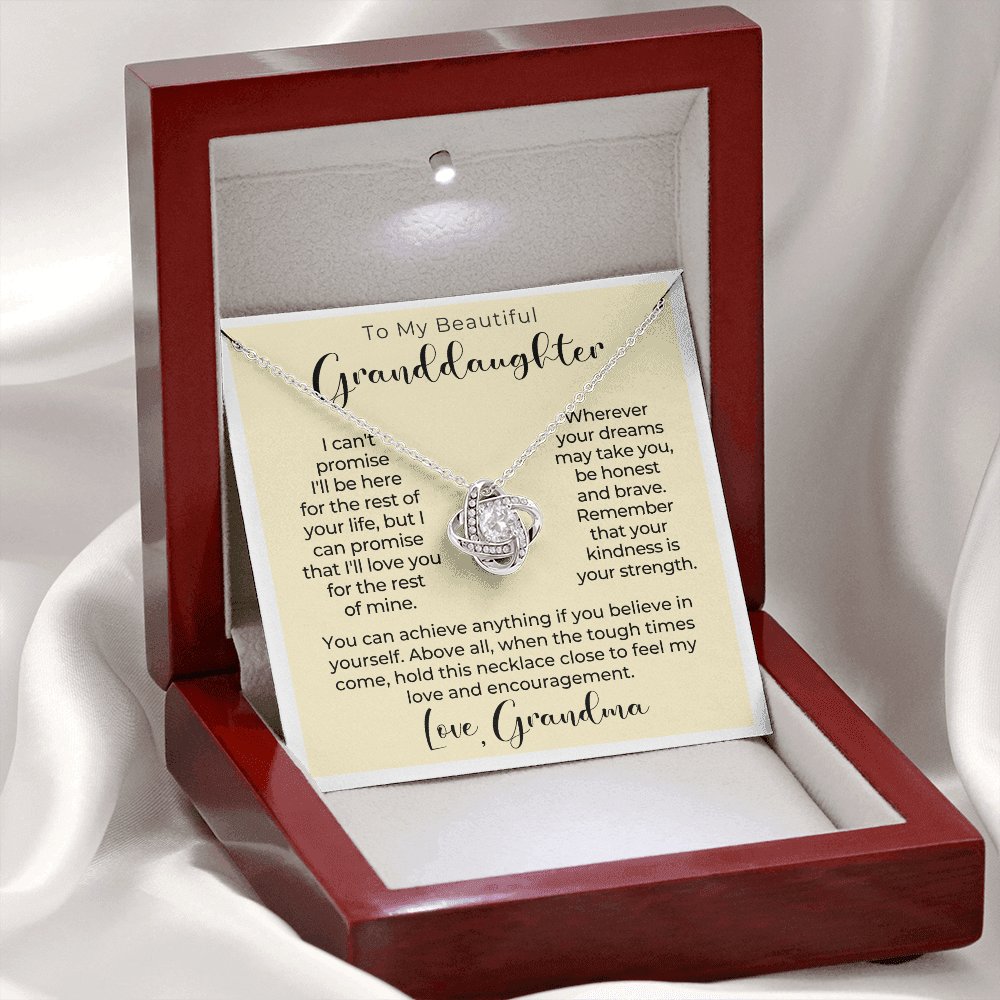 Granddaughter Gift | My Promise Necklace 0546T6