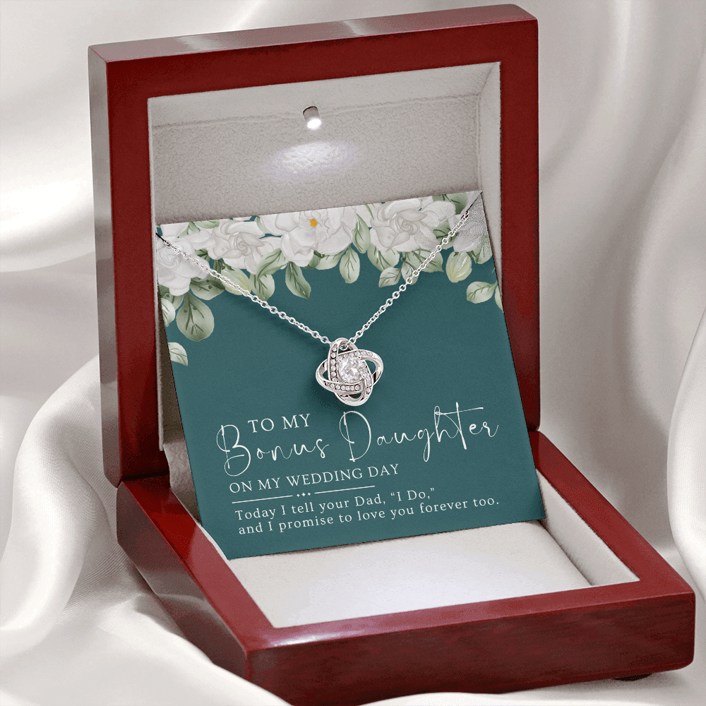 Stepdaughter Wedding Gift | Forever Necklace 0553T9