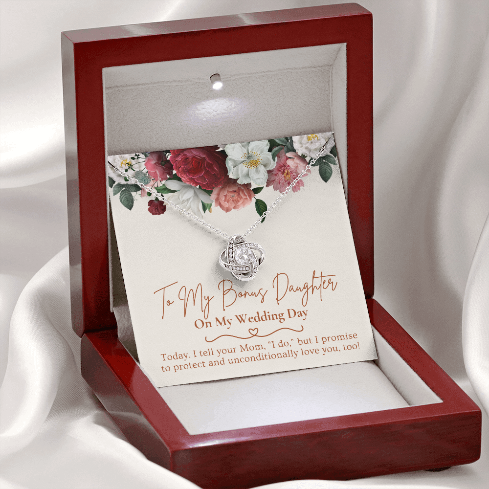 Stepdaughter Wedding Gift | Promise Necklace 0556T7