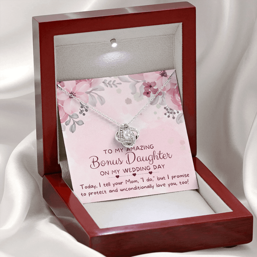 Stepdaughter Wedding Gift | Promise Necklace 0556T8