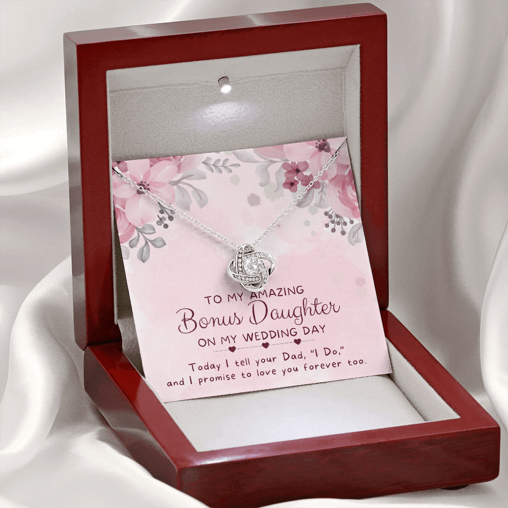 Stepdaughter Wedding Gift | Forever Necklace 0553T8