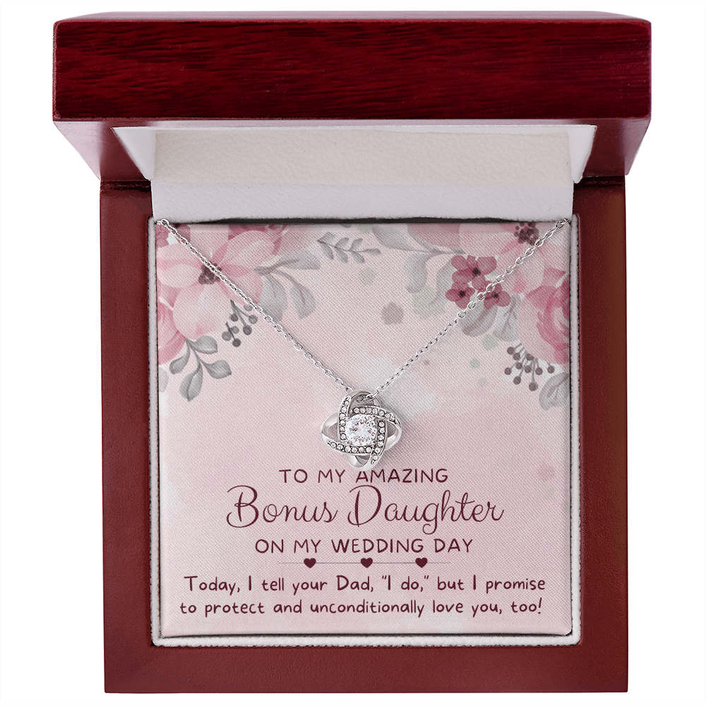 Stepdaughter Wedding Gift | Promise Necklace 0557T8