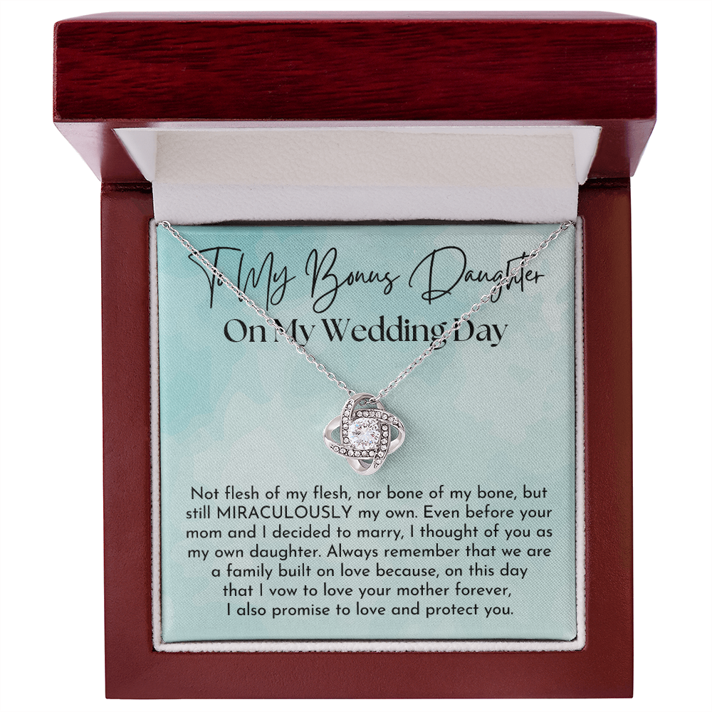 Stepdaughter Wedding Gift | On This Day Necklace 0555T7