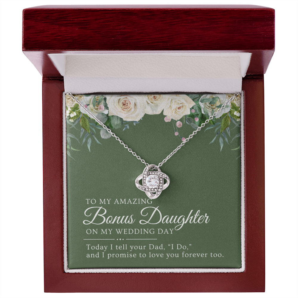 Stepdaughter Wedding Gift | Forever Necklace 0553T5