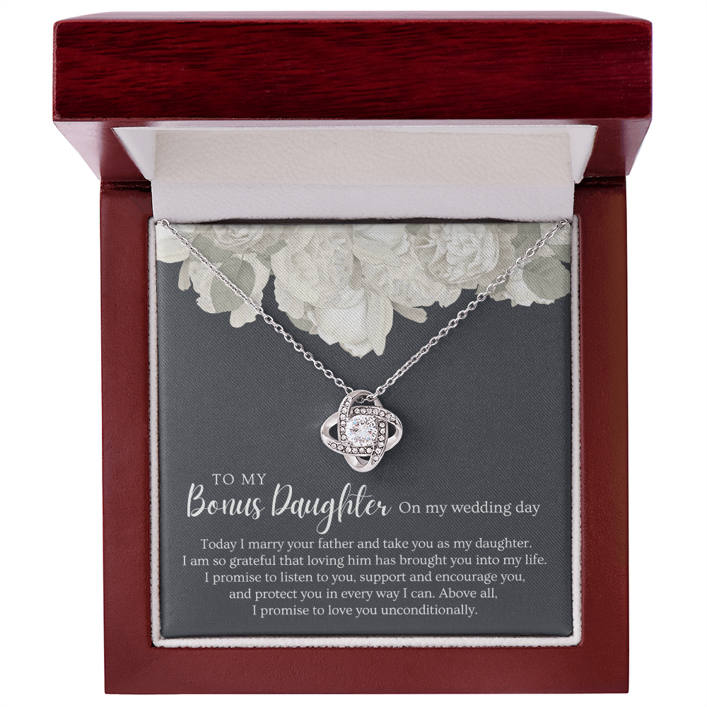 Stepdaughter Wedding Gift  | Promise Necklace 0551T1