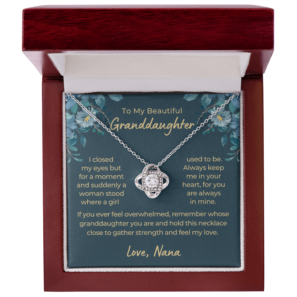 Granddaughter Gift | In My Heart Necklace 0545T13