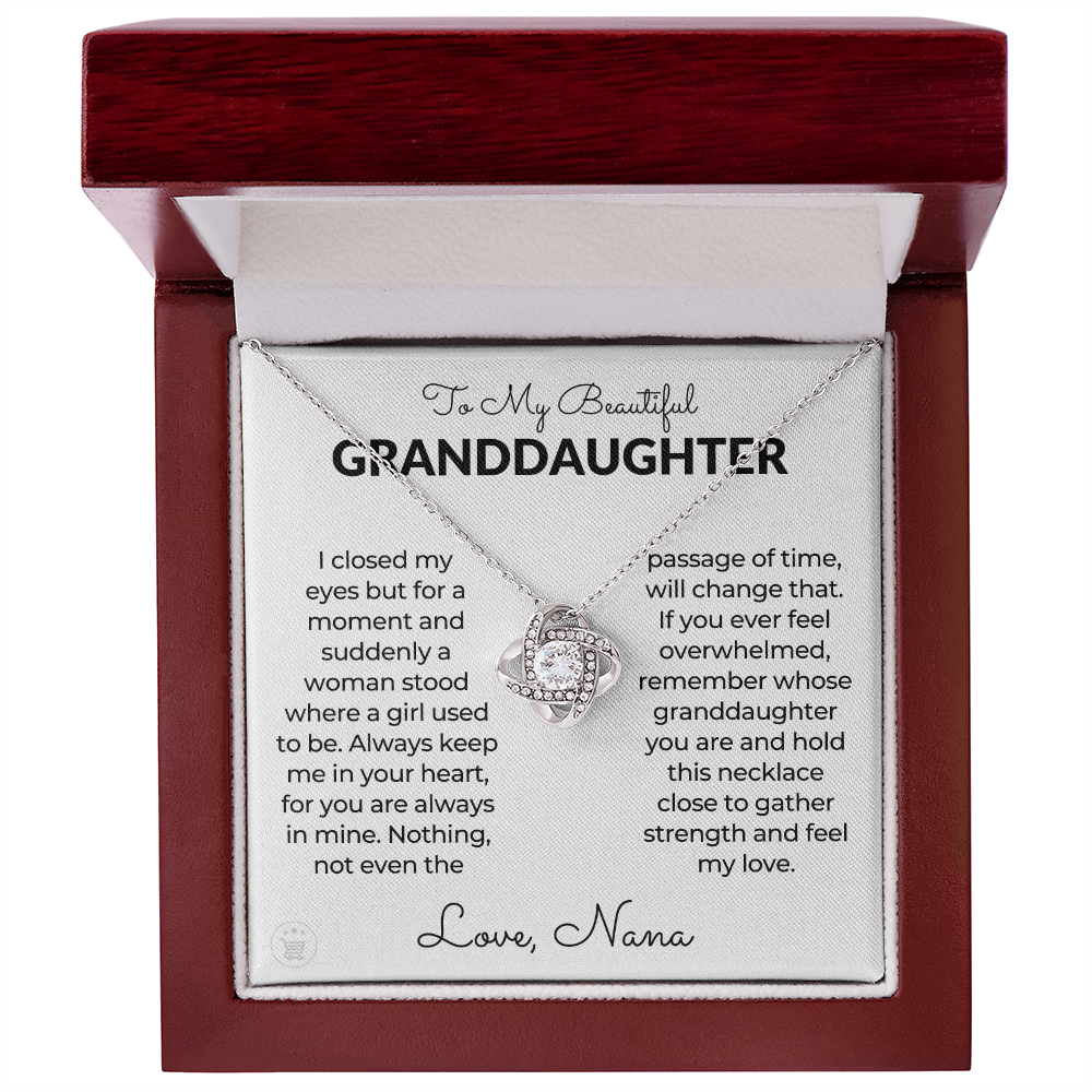 Granddaughter Gift | In My Heart Necklace 0545T3