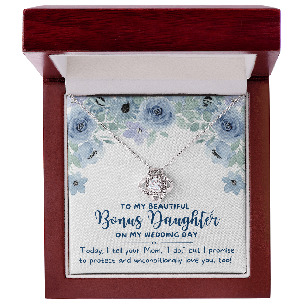 Stepdaughter Wedding Gift | Promise Necklace 0556T4