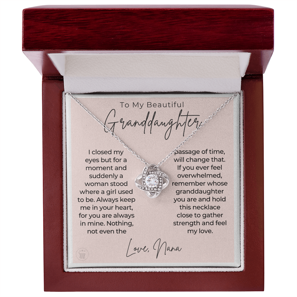 Granddaughter Gift | In My Heart Necklace 0545T4