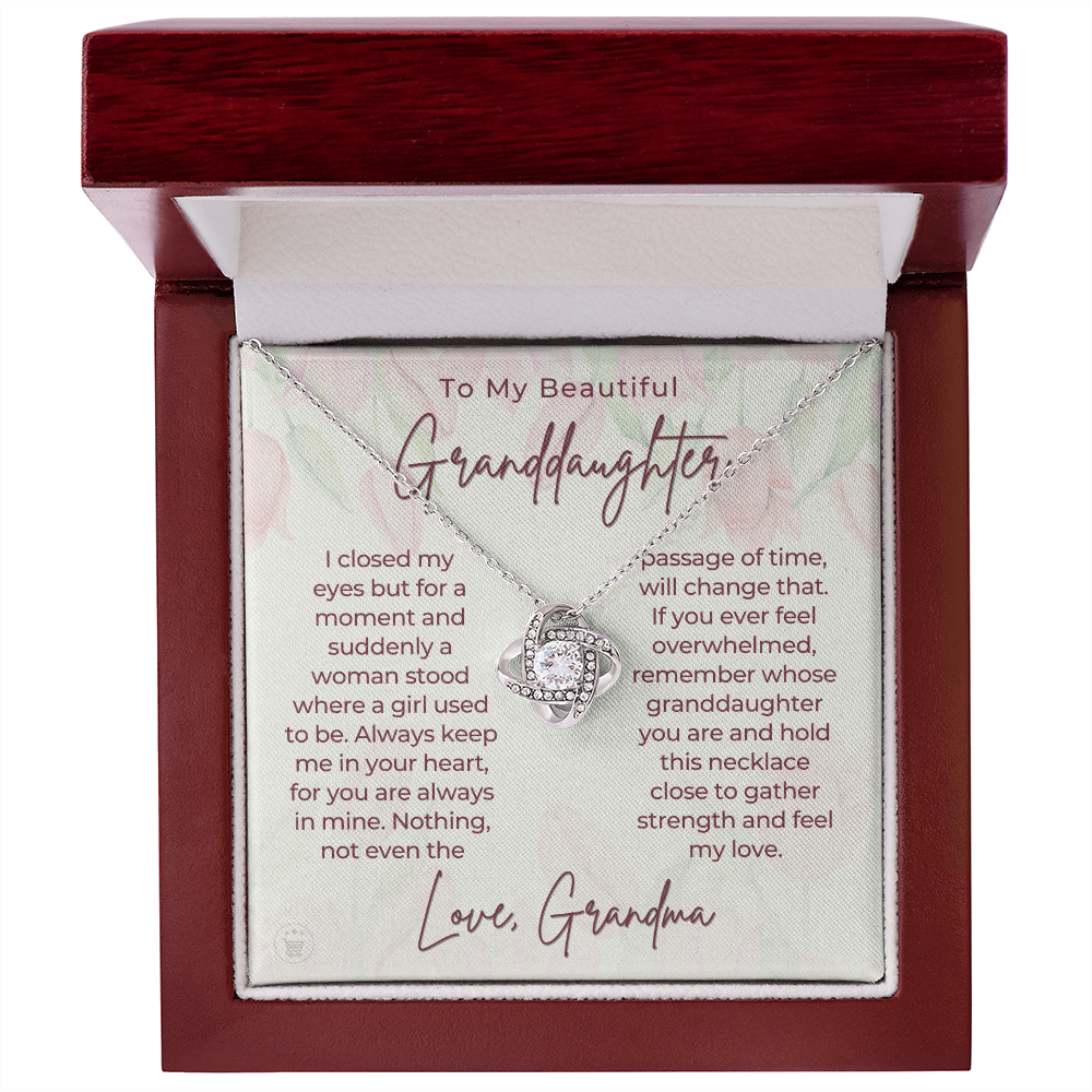 Granddaughter Gift | In My Heart Necklace 0544T9