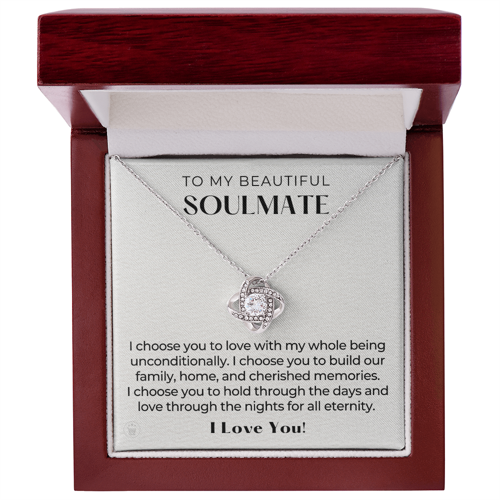 Soulmate Gift | I Choose Necklace 0535T6