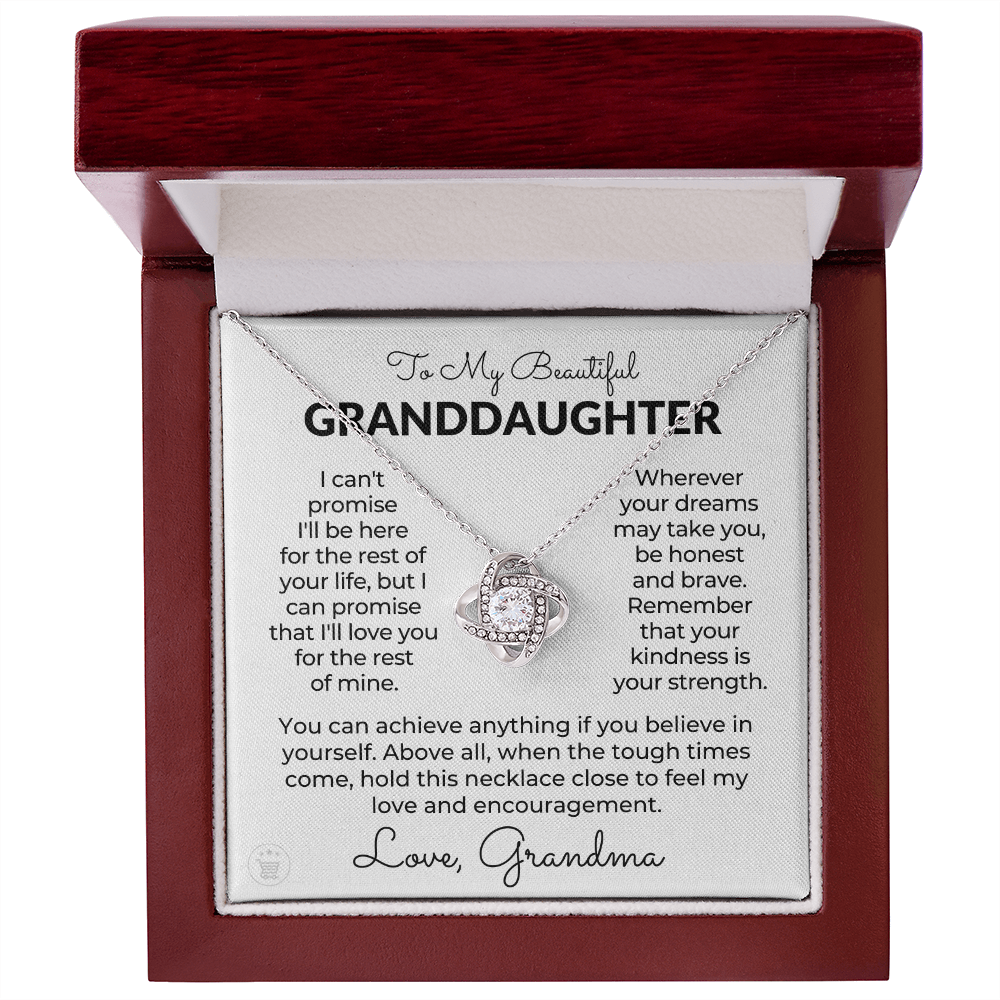 Granddaughter Gift | My Promise Necklace 0546T3