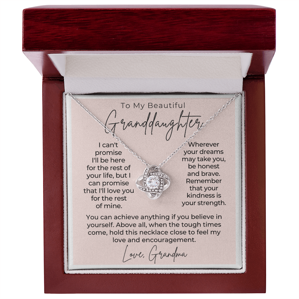 Granddaughter Gift | My Promise Necklace 0546T4