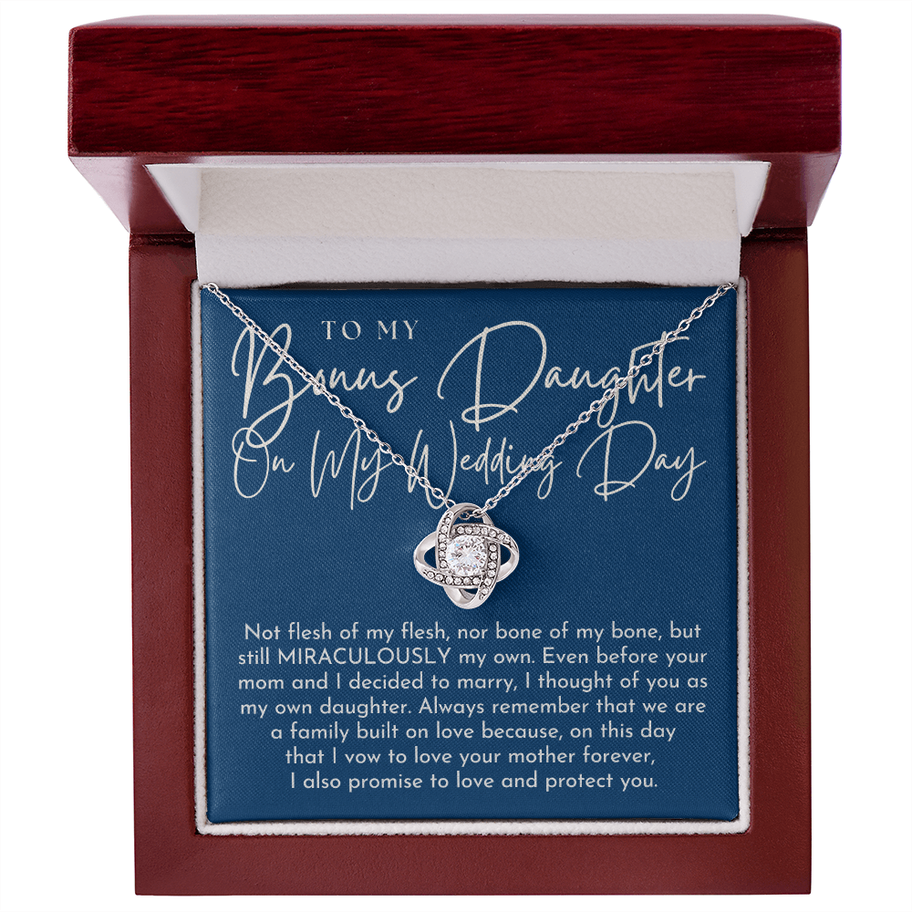 Stepdaughter Wedding Gift | On This Day Necklace 0555T1