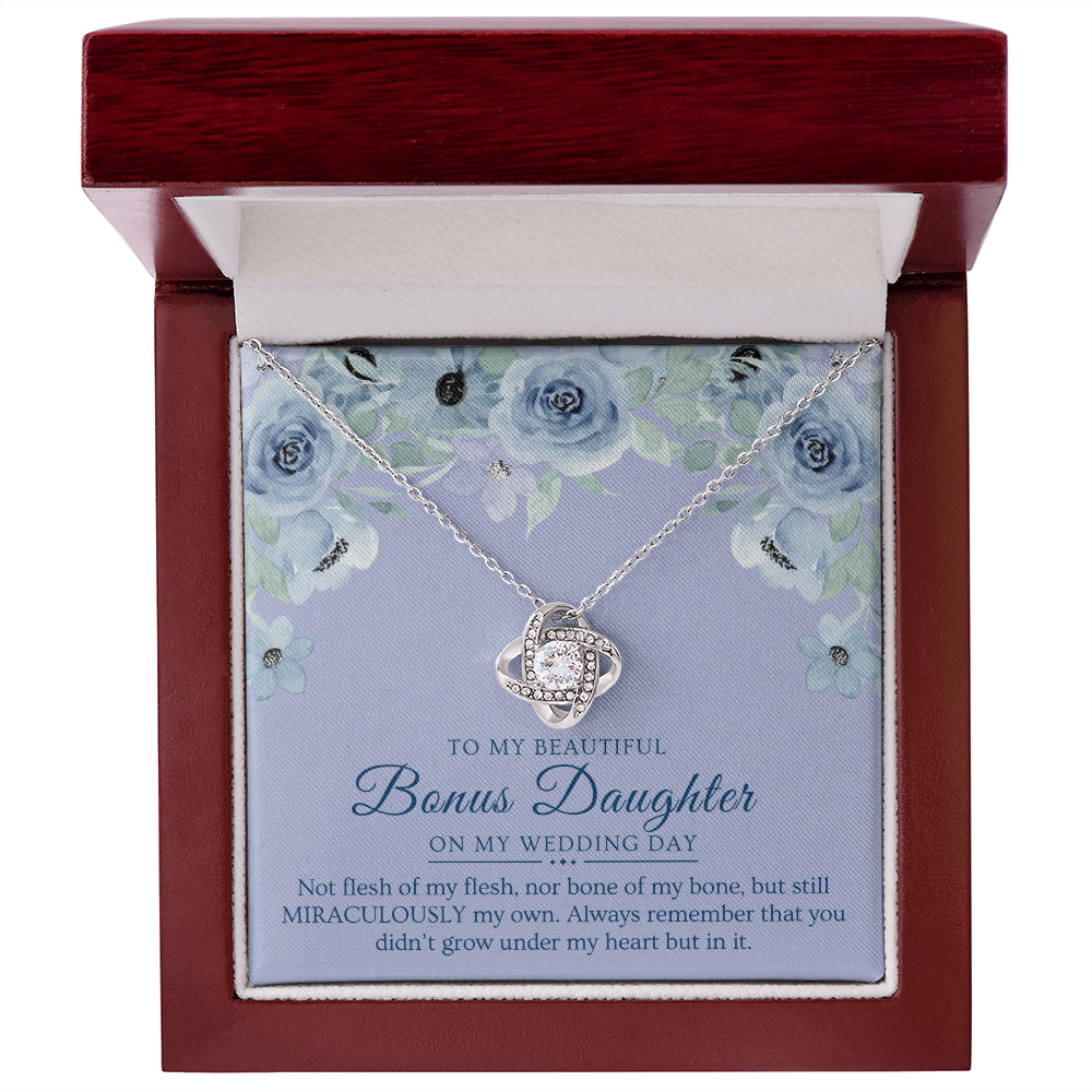 Stepdaughter Wedding Gift | In My Heart Necklace 0554T3
