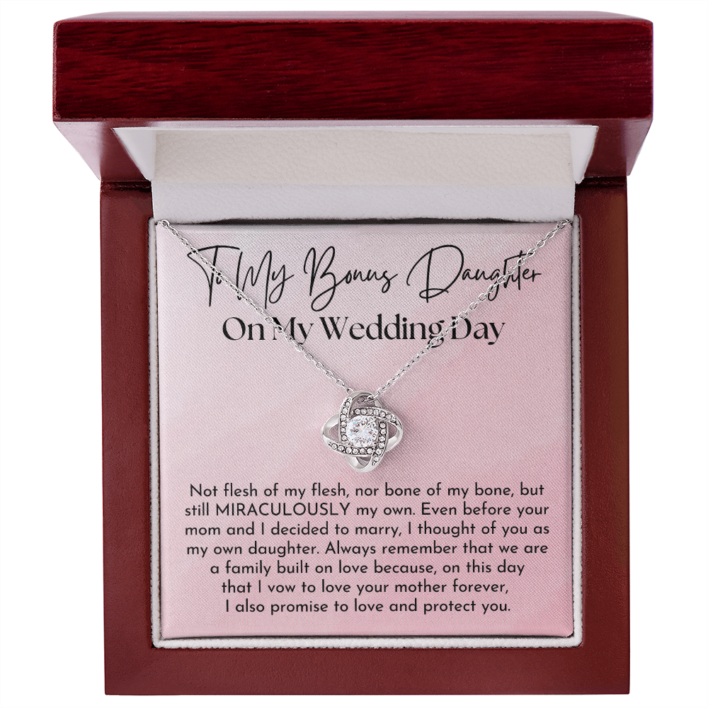 Stepdaughter Wedding Gift | On This Day Necklace 0555T5