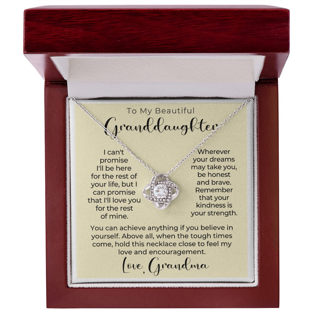 Granddaughter Gift | My Promise Necklace 0546T6