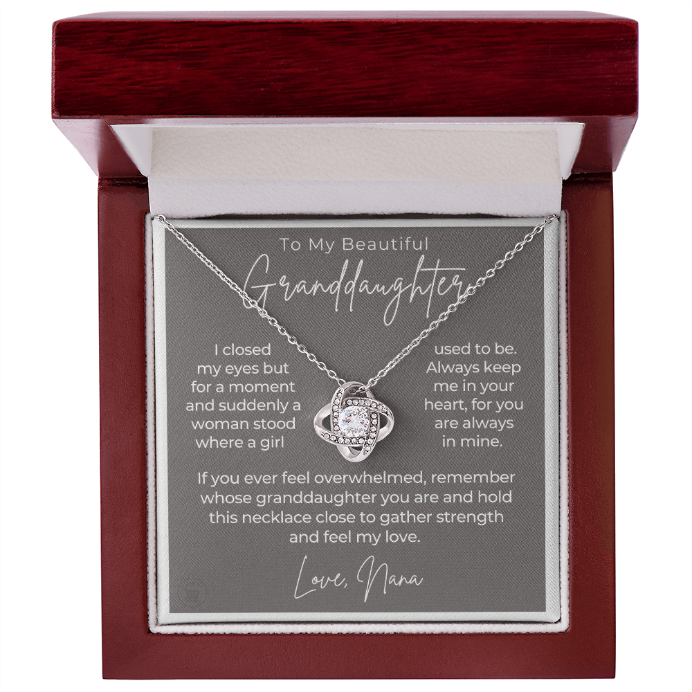 Granddaughter Gift | In My Heart Necklace 0545T6