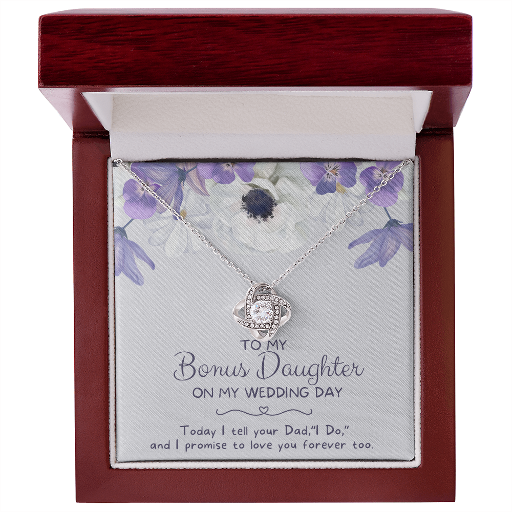 Stepdaughter Wedding Gift | Forever Necklace 0553T6