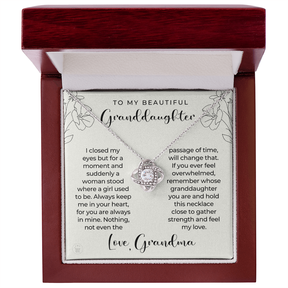 Granddaughter Gift | In My Heart Necklace 0544T10