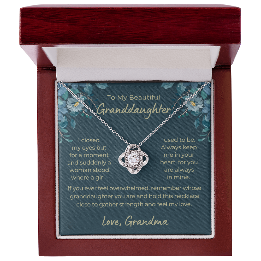 Granddaughter Gift | In My Heart Necklace 0544T13