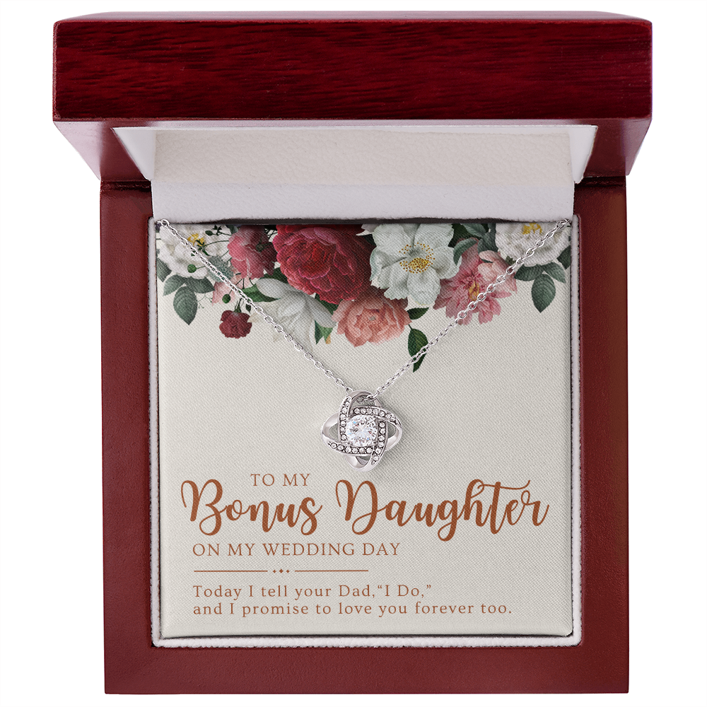 Stepdaughter Wedding Gift | Forever Necklace 0553T7