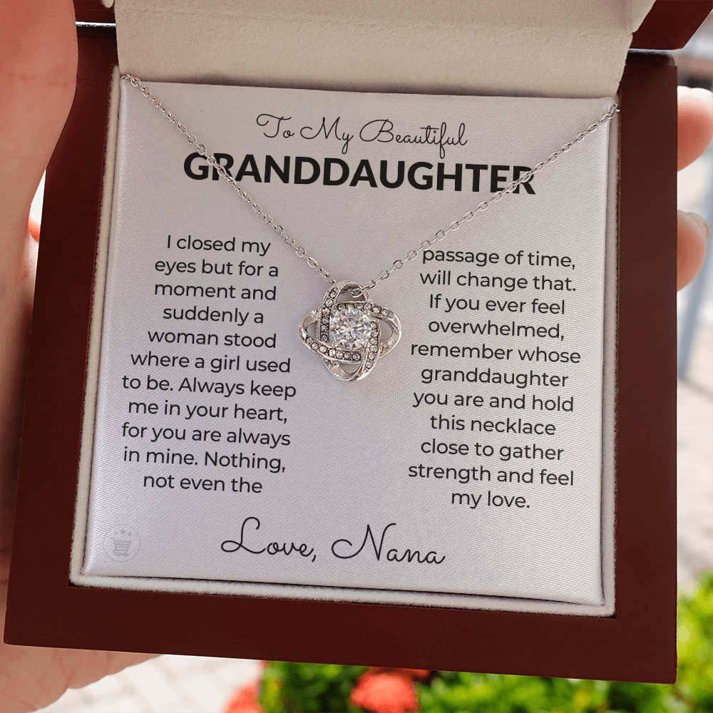 Granddaughter Gift | In My Heart Necklace 0545T3