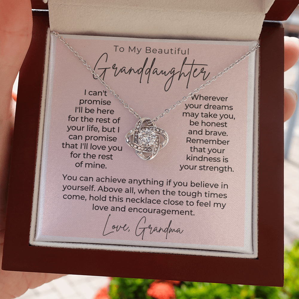 Granddaughter Gift | My Promise Necklace 0546T4