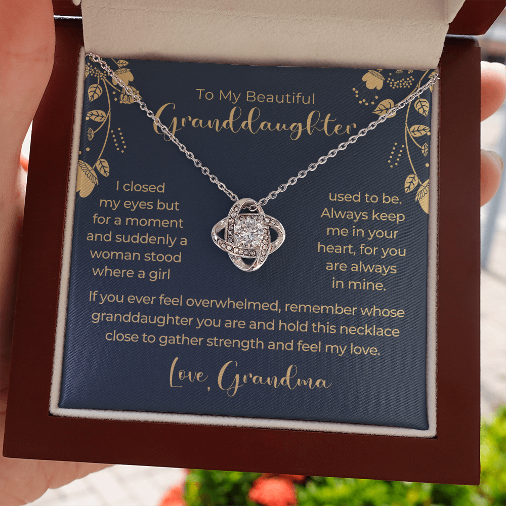 Granddaughter Gift | In My Heart Necklace 0544T14