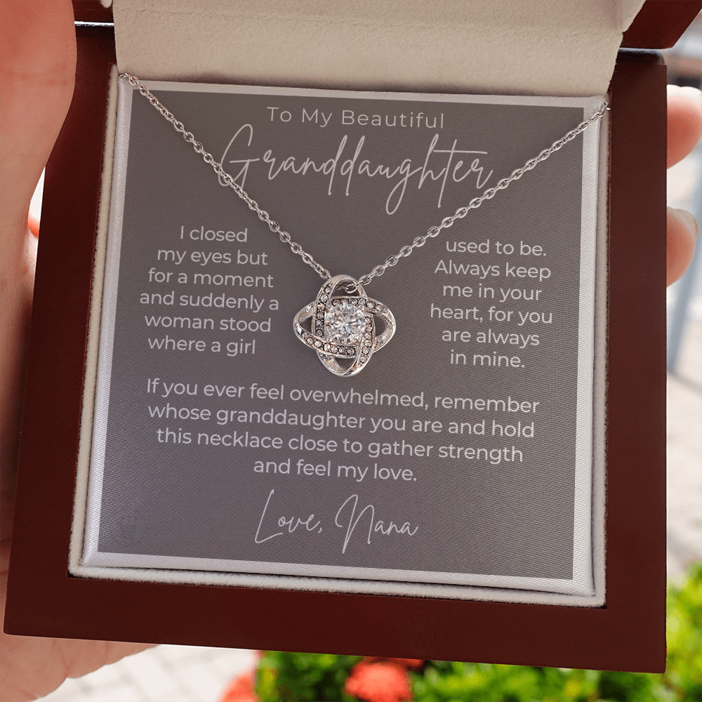 Granddaughter Gift | In My Heart Necklace 0545T6