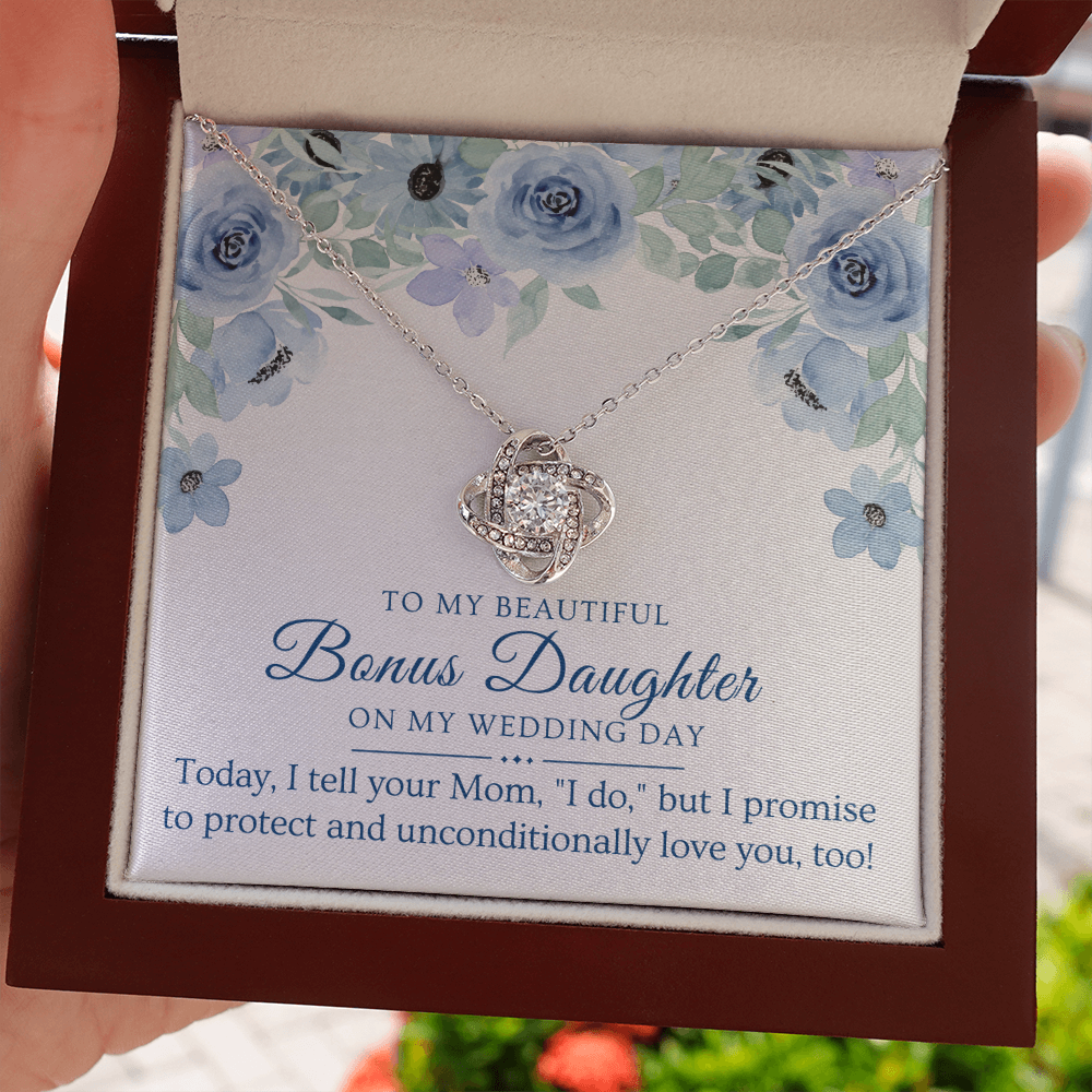 Stepdaughter Wedding Gift | Promise Necklace 0556T2