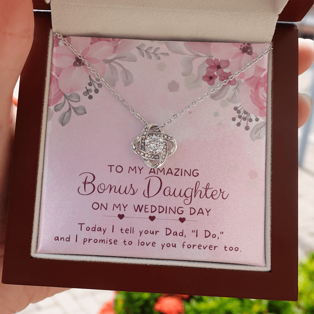 Stepdaughter Wedding Gift | Forever Necklace 0553T8