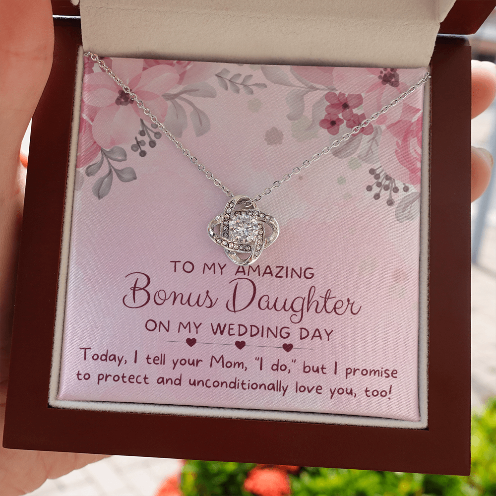 Stepdaughter Wedding Gift | Promise Necklace 0556T8