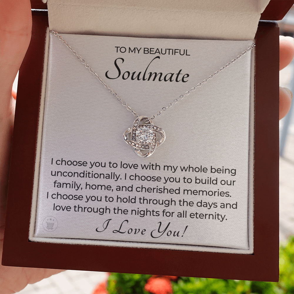 Soulmate Gift | I Choose Necklace 0535T1