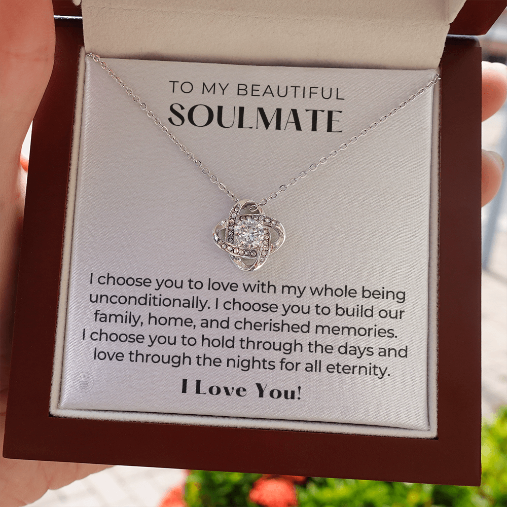 Soulmate Gift | I Choose Necklace 0535T6