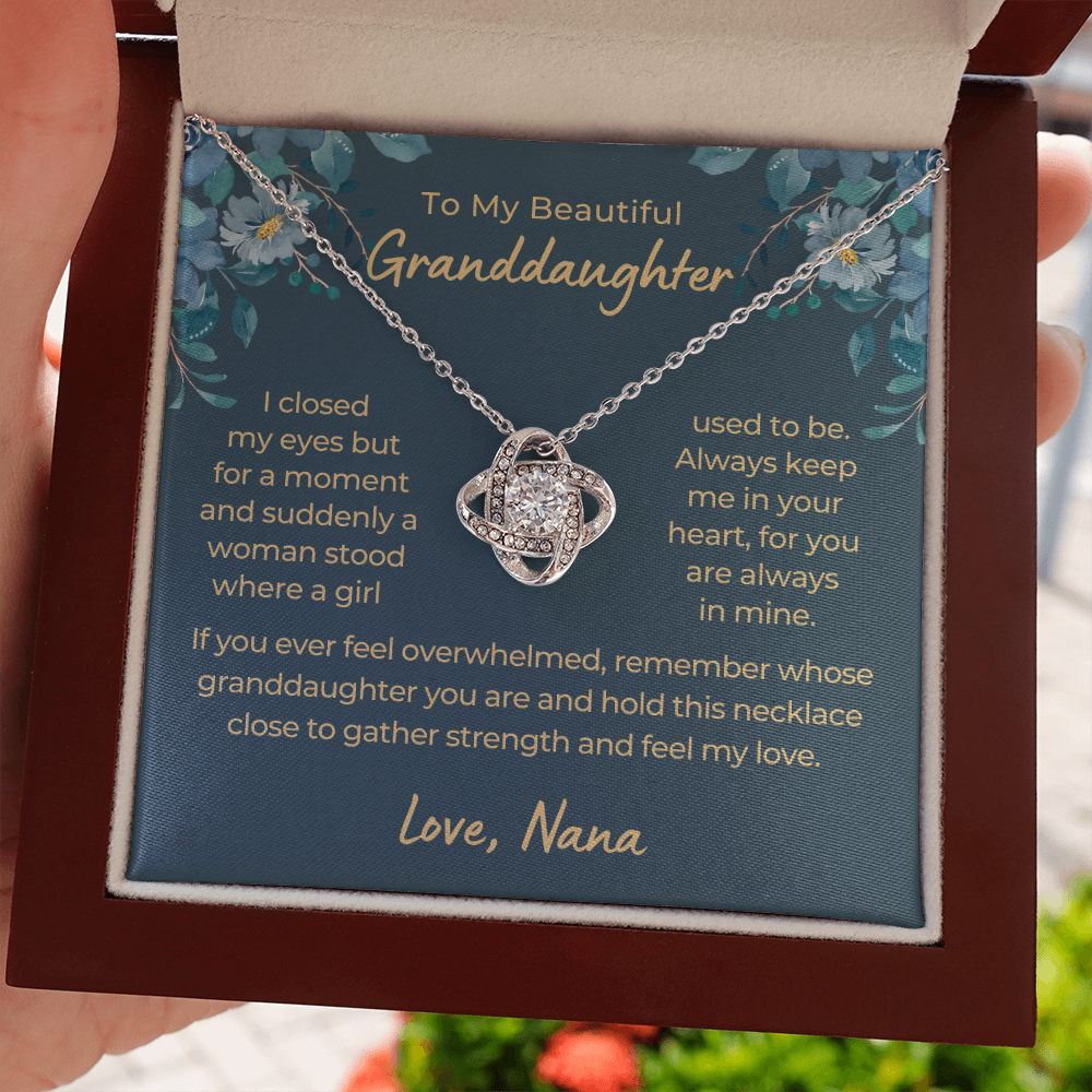 Granddaughter Gift | In My Heart Necklace 0545T13