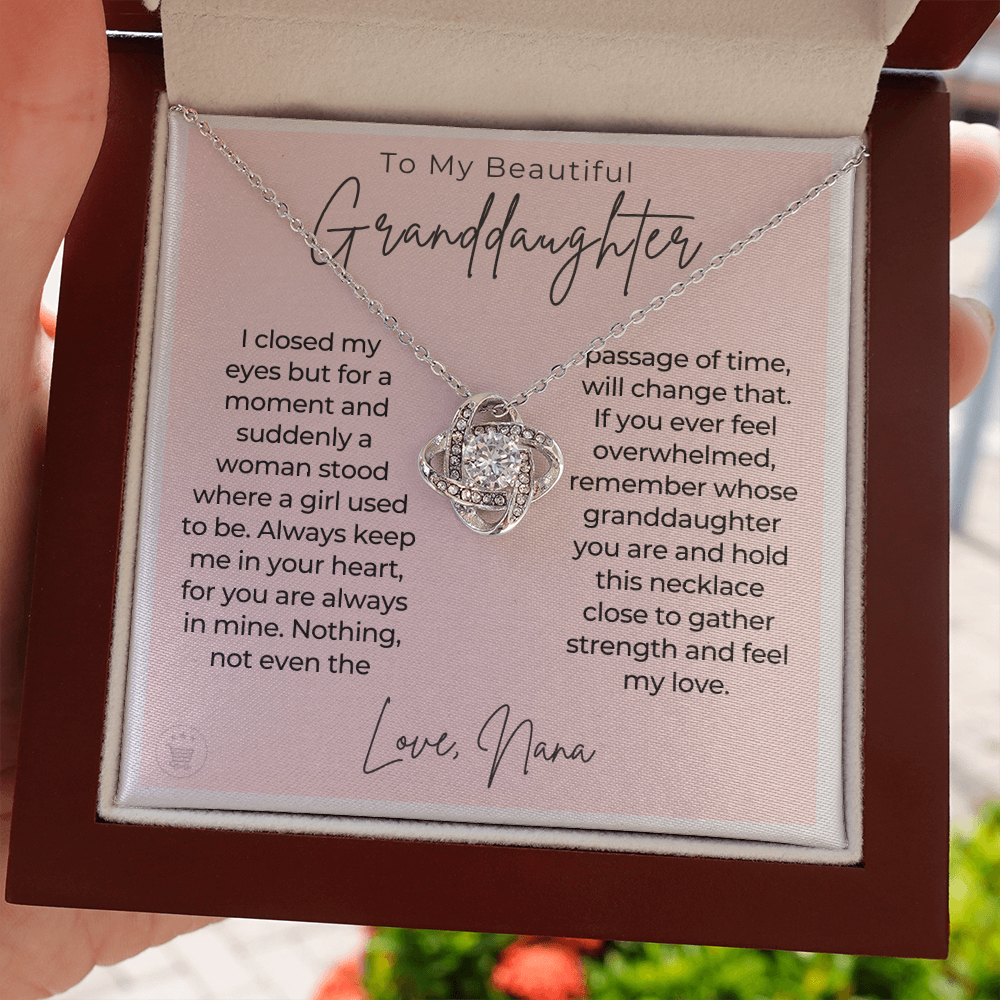 Granddaughter Gift | In My Heart Necklace 0545T4