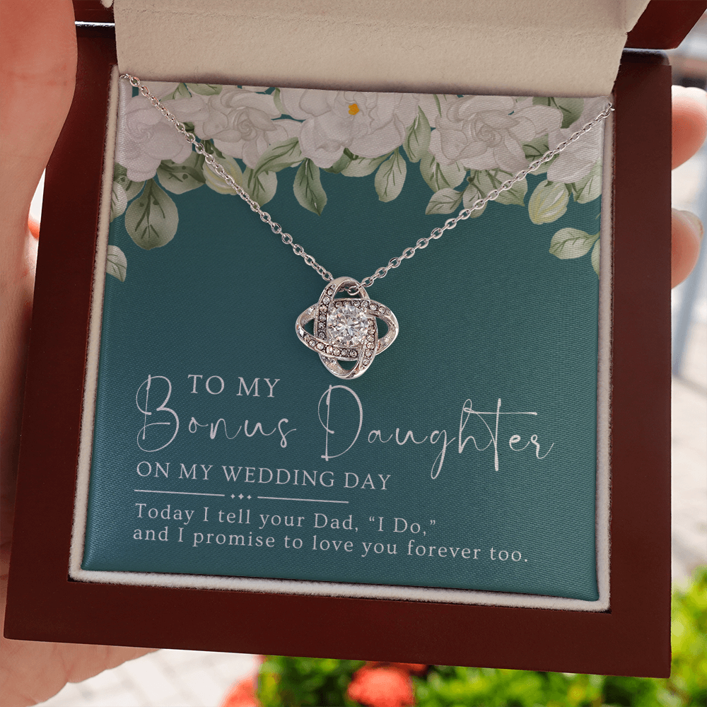 Stepdaughter Wedding Gift | Forever Necklace 0553T9