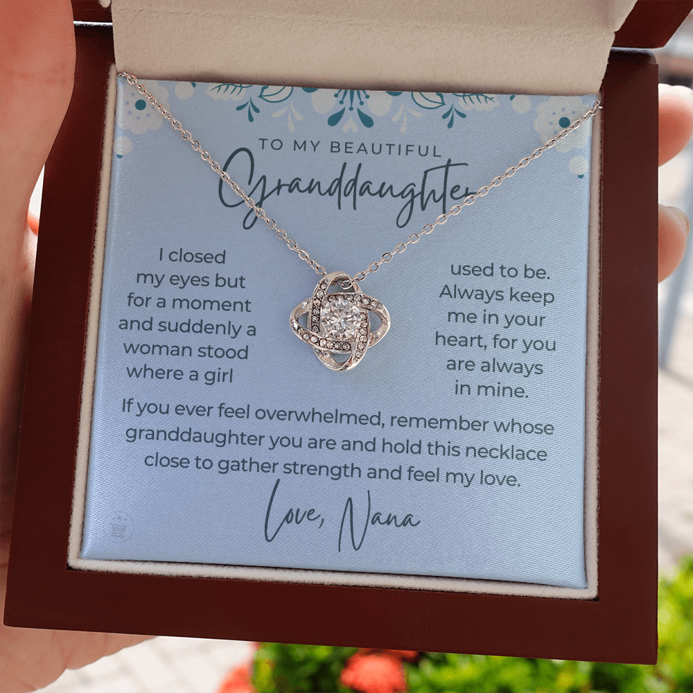 Granddaughter Gift | In My Heart Necklace 0545T12