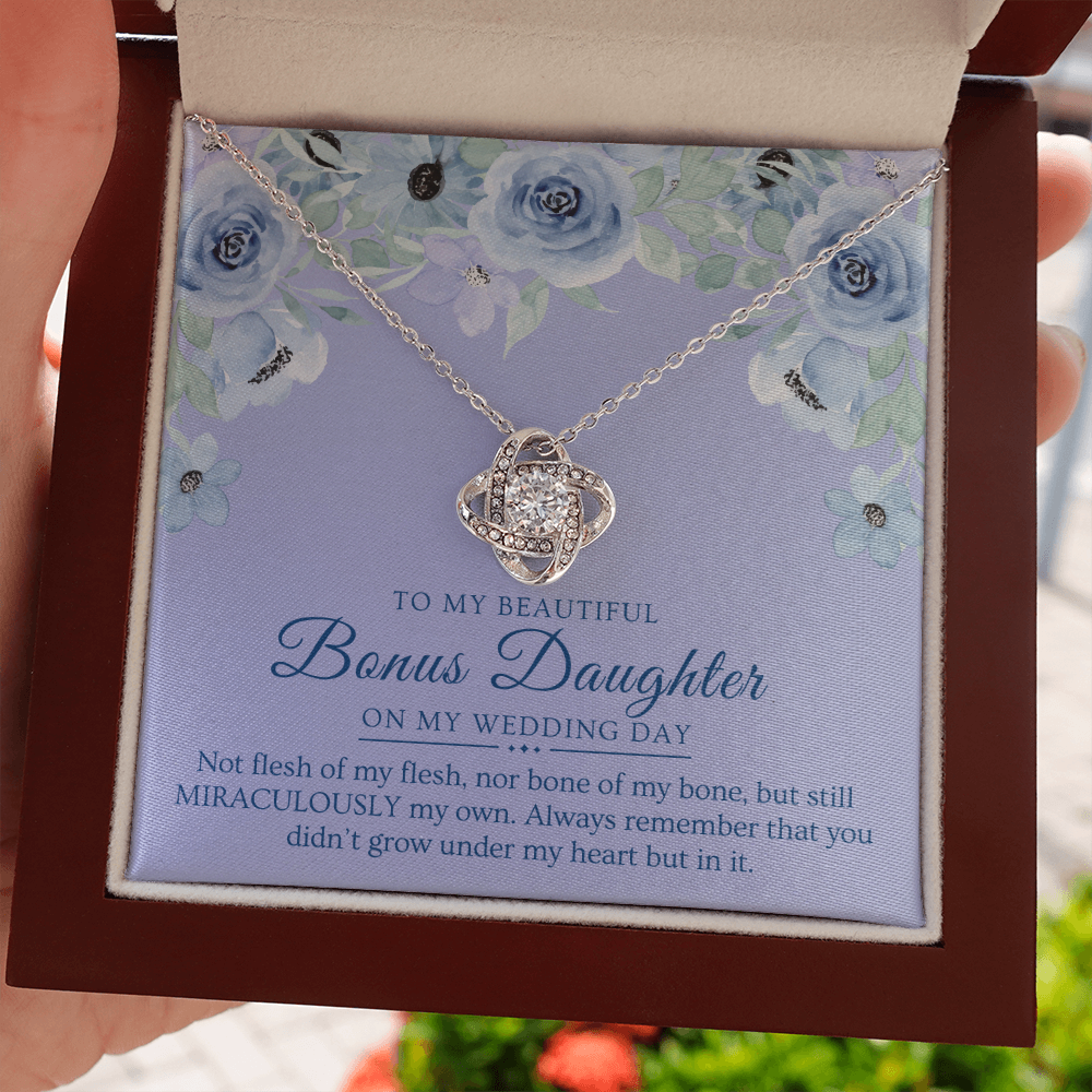 Stepdaughter Wedding Gift | In My Heart Necklace 0554T3