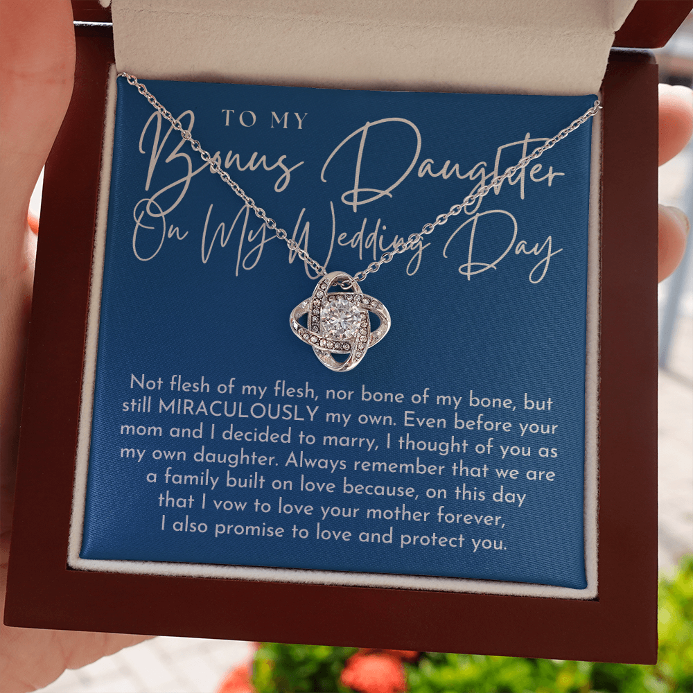 Stepdaughter Wedding Gift | On This Day Necklace 0555T1