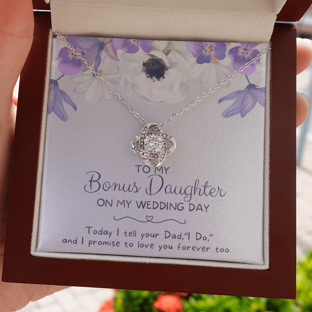 Stepdaughter Wedding Gift | Forever Necklace 0553T6