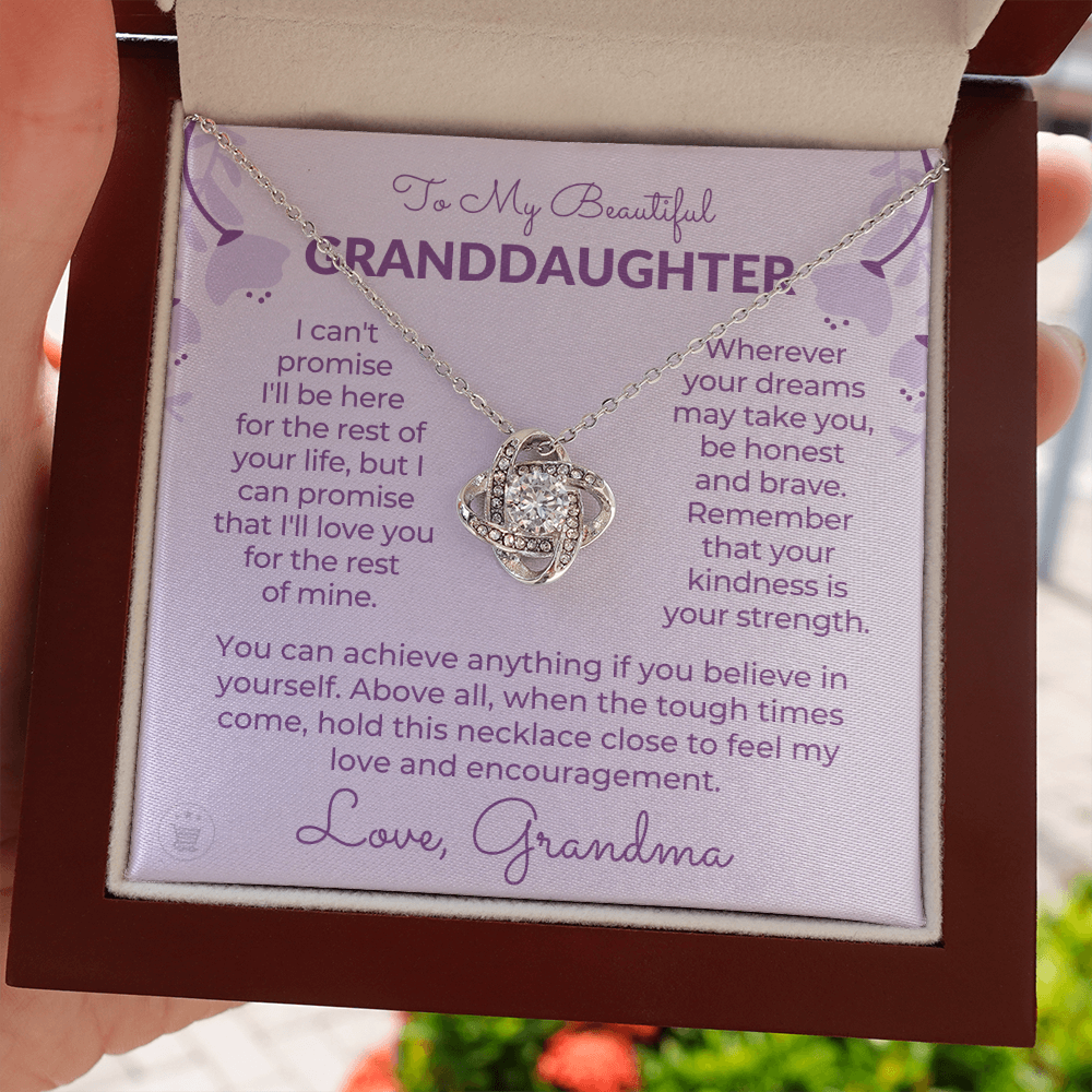 Granddaughter Gift | My Promise Necklace 0546T7