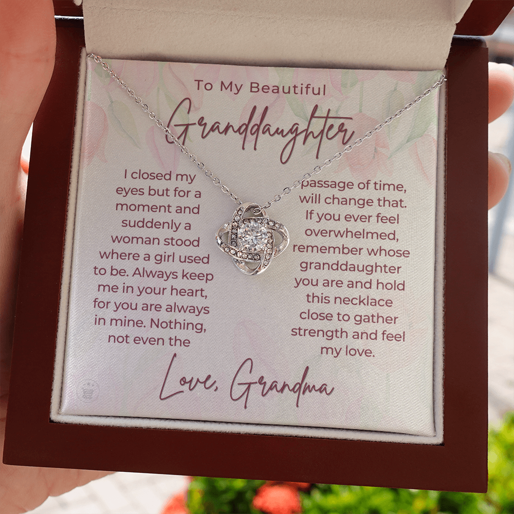 Granddaughter Gift | In My Heart Necklace 0544T9