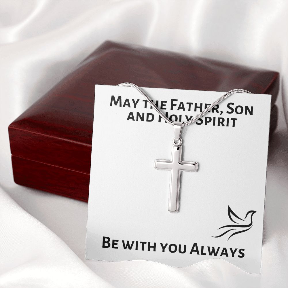 Christian Gift For Her | Cross Necklace 0825T1SSCN