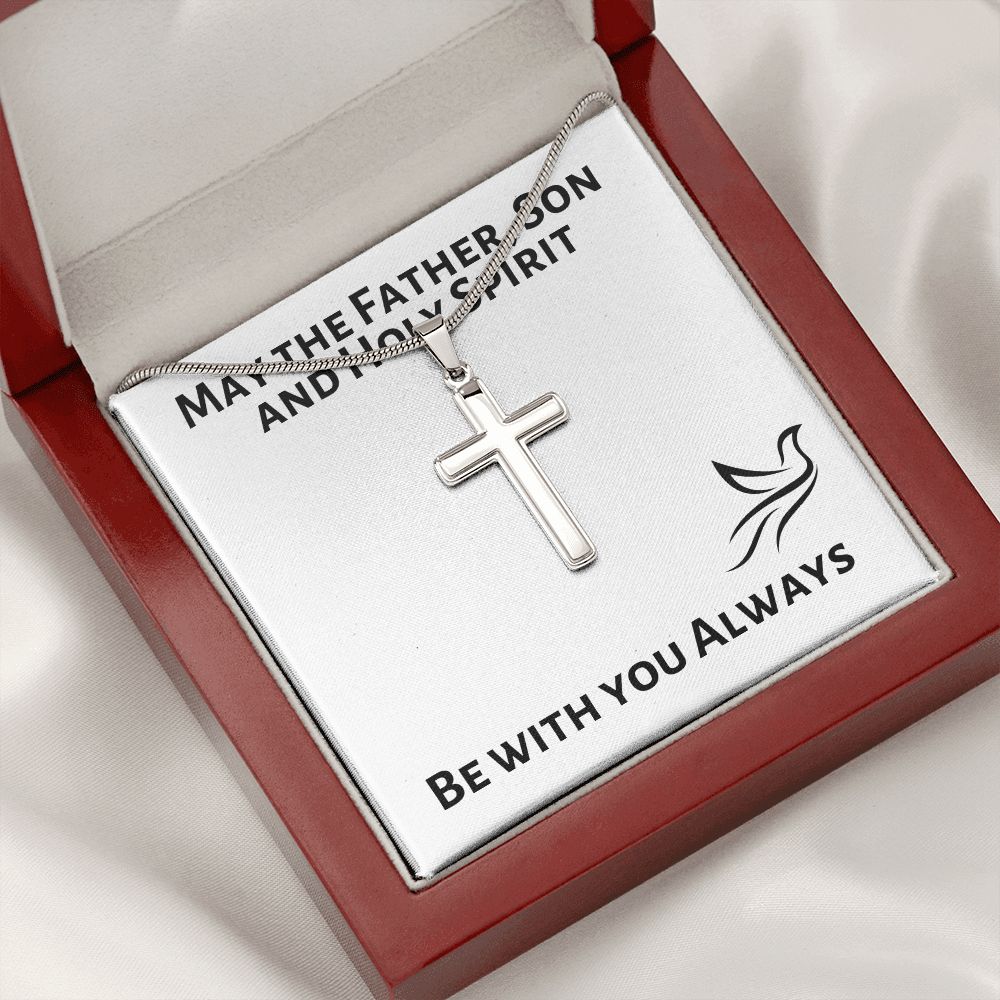 Christian Gift For Her | Cross Necklace 0825T1SSCN