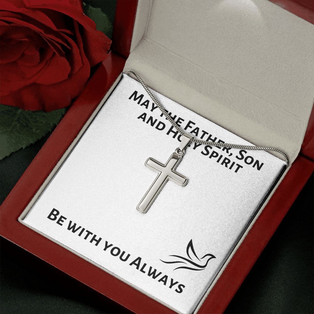 Christian Gift For Her | Cross Necklace 0825T1SSCN