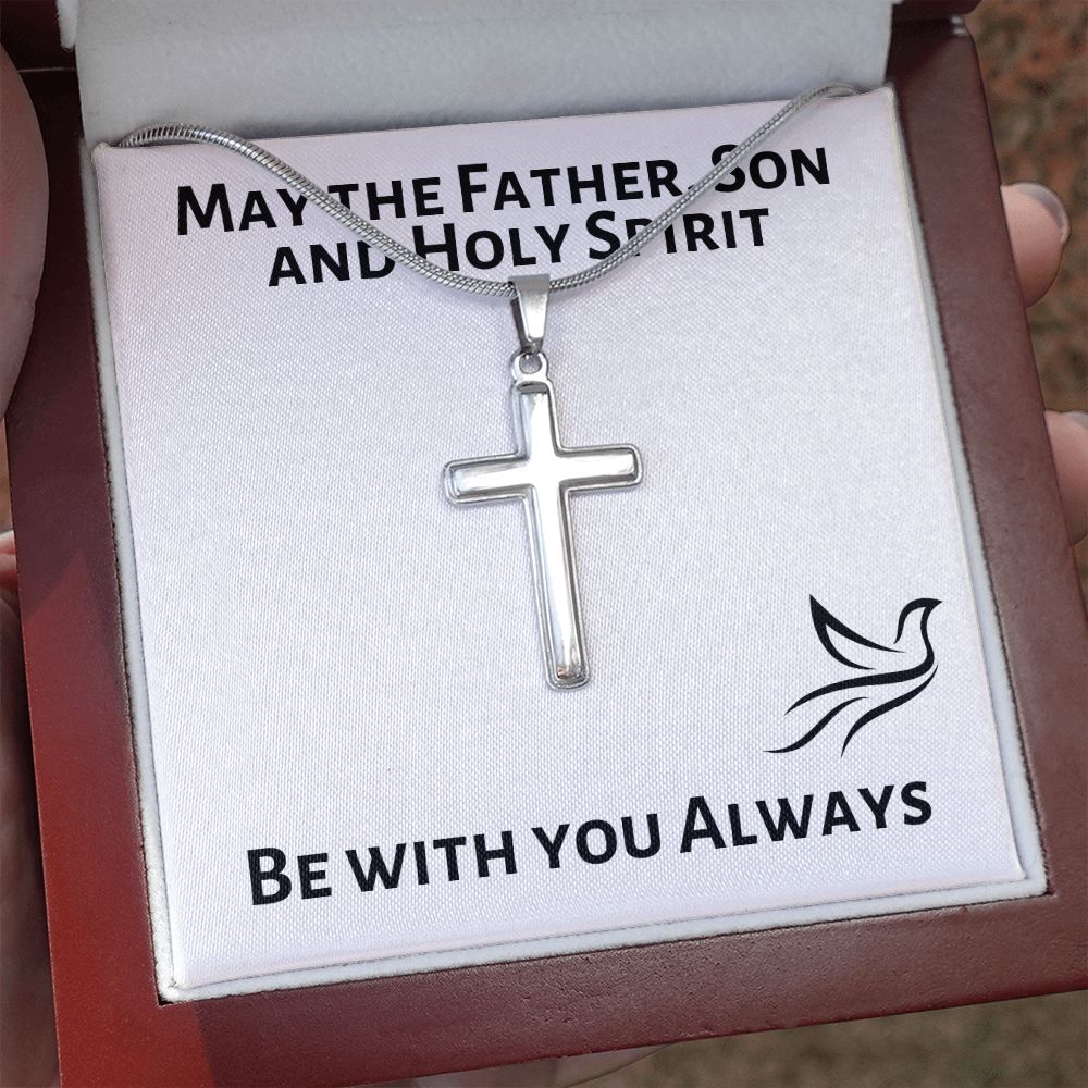 Christian Gift For Her | Cross Necklace 0825T1SSCN