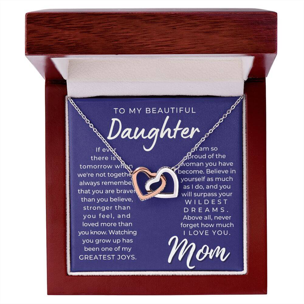 mother daughter necklace